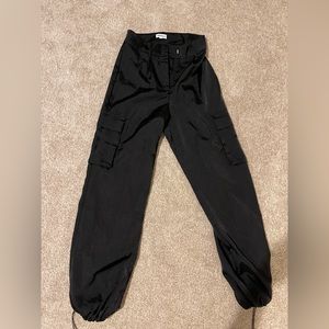 Superdown satin cargo pants, Revolve